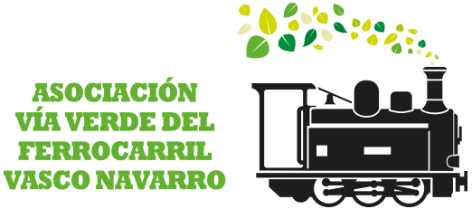 Logotipo Asociación Vía Verde Ferrocarril Vasco Navarro