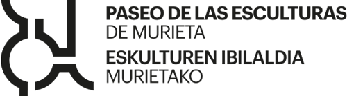 Logotipo paseo de las esculturas. Turismo Murieta